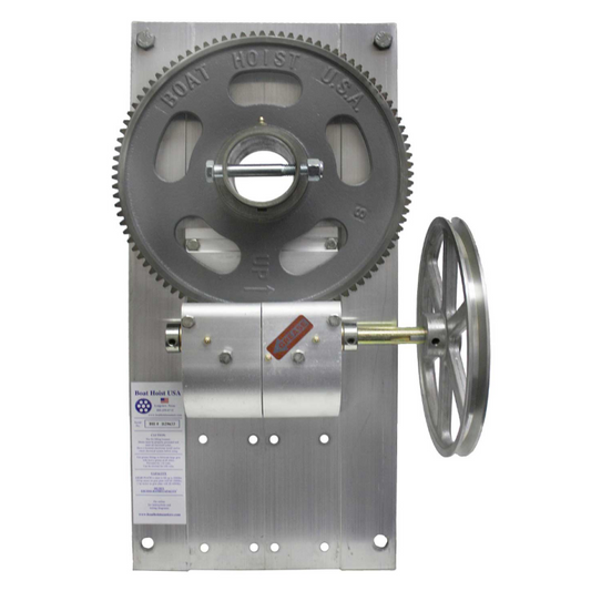 6,500lb Gear Plate with Fly Wheel