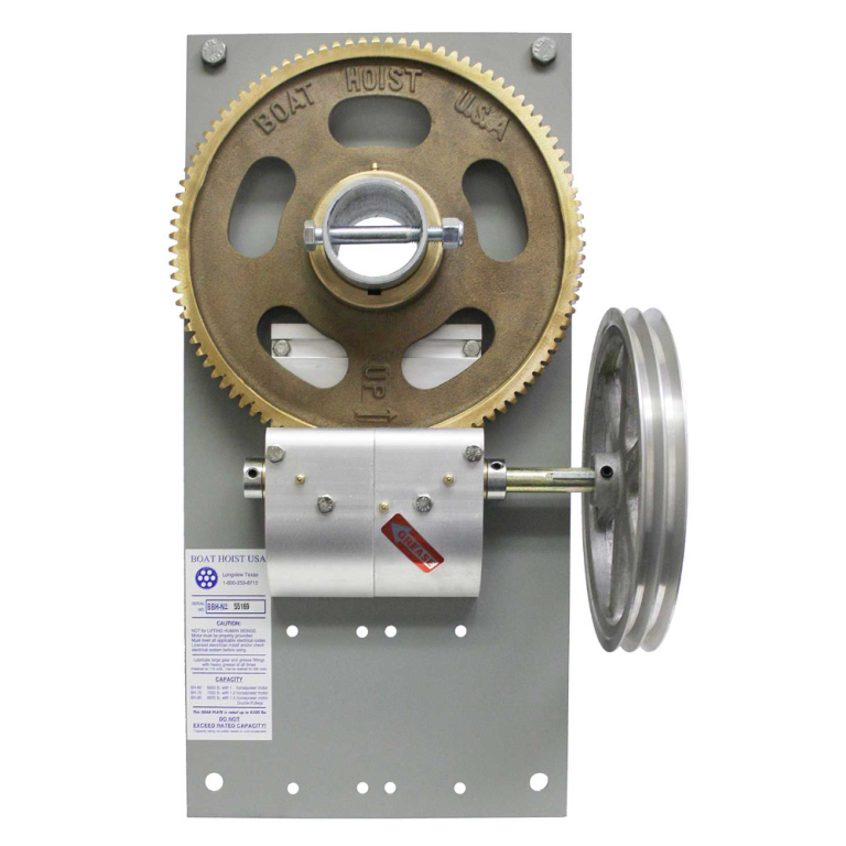 8,500lb Gear Plate with Fly Wheels